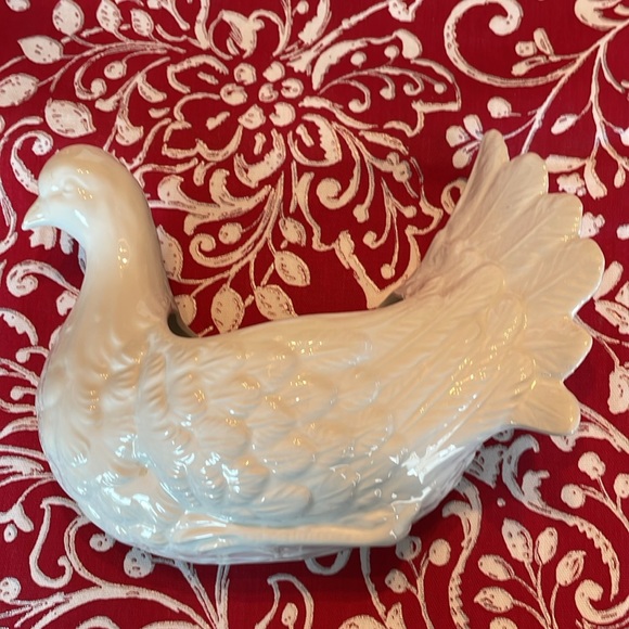 Ceramic dove planter Country French - Picture 9 of 9